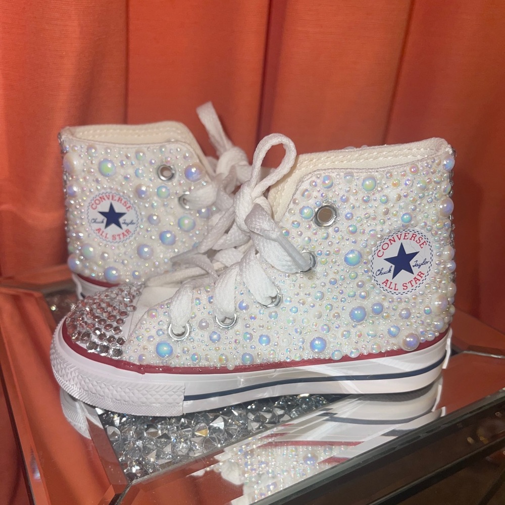 Rhinestone Converse